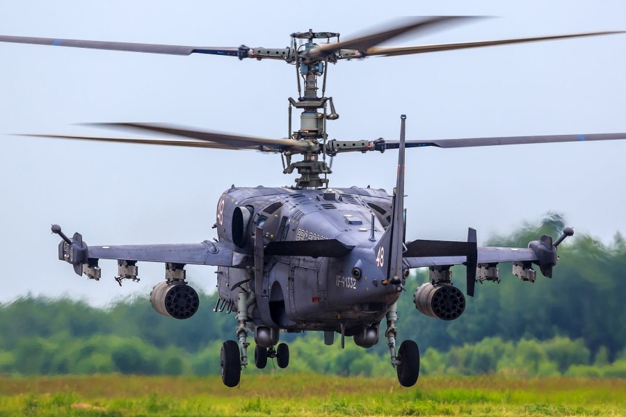Вертолет ка-52 "Аллигатор"