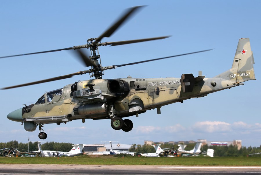 Ударный вертолет ка-52 Аллигатор