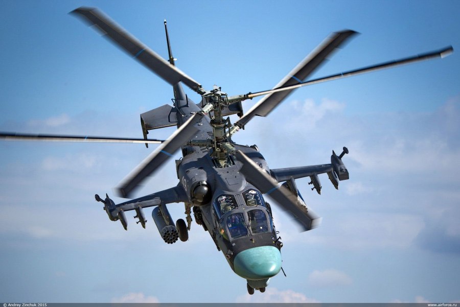Вертолет ка-52 "Аллигатор"
