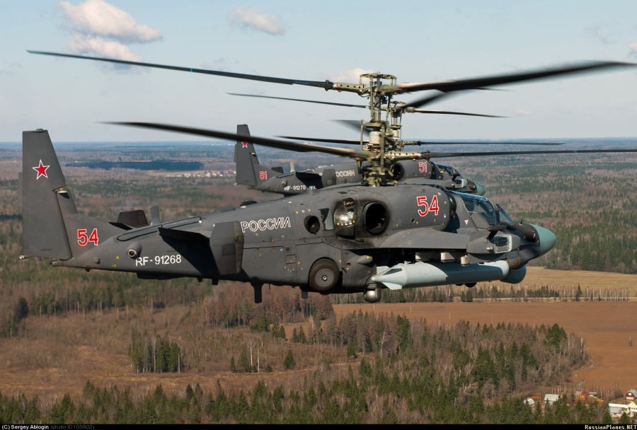 Катран к 52к вертолет