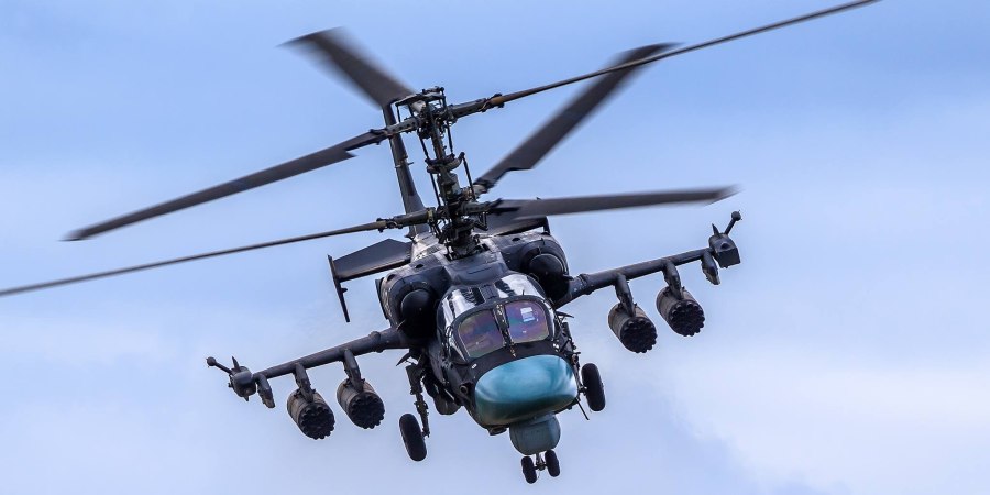 Вертолет ка-52 "Аллигатор"
