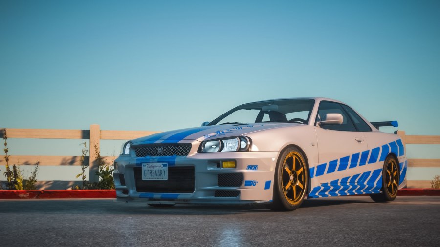 Nissan Skyline r34 Форсаж 2