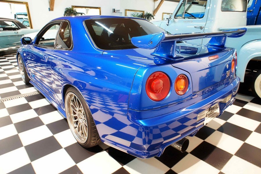 Nissan Skyline r34 1 18 Greenlight fast Furious