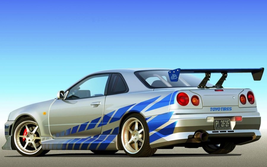 Nissan Skyline GTR 34 Форсаж