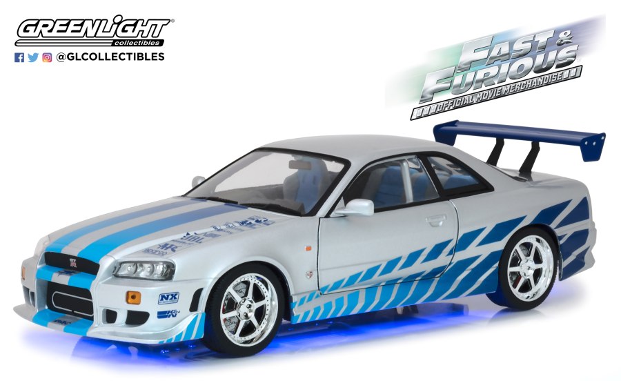 Skyline r34 GTR Форсаж