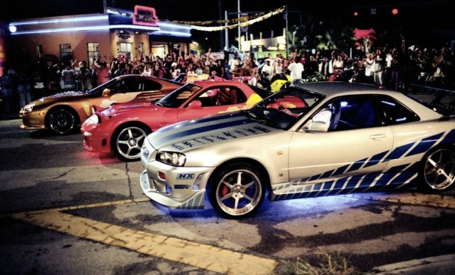 Nissan Skyline GTR r34 Форсаж