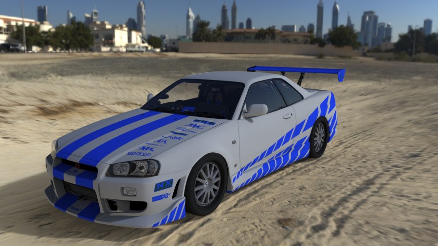 Nissan Skyline r34 Форсаж