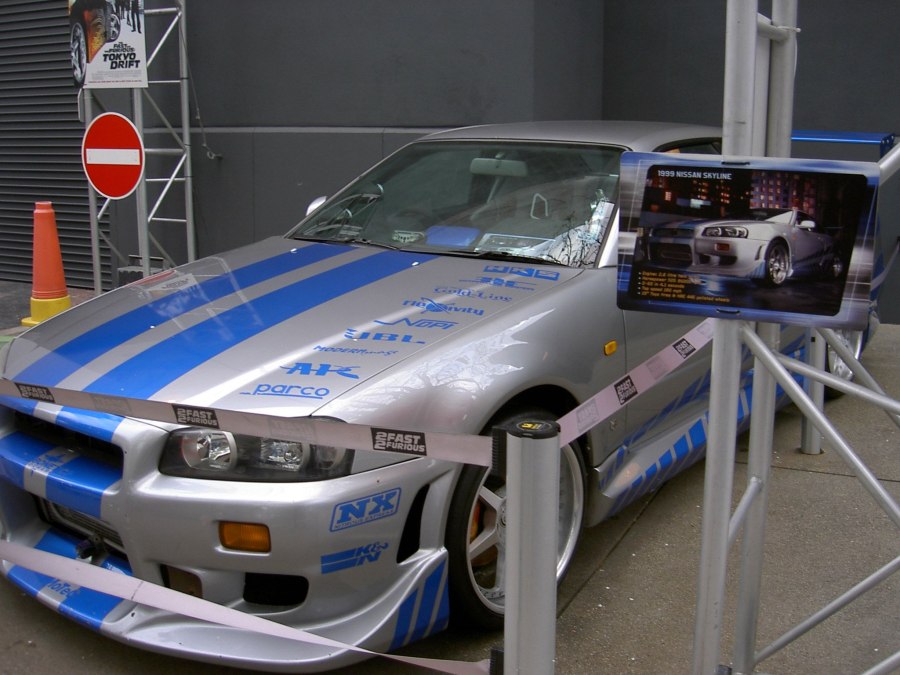 Nissan Skyline GTR 34 Форсаж