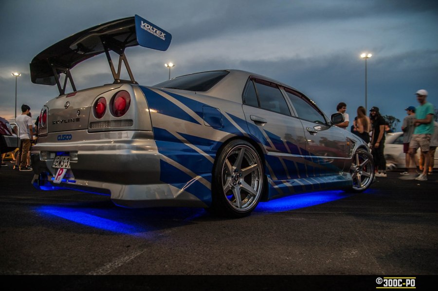 Nissan Skyline GTR r34 Форсаж