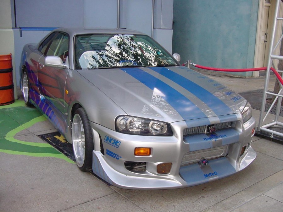 Nissan Skyline GTR r34 Форсаж 2