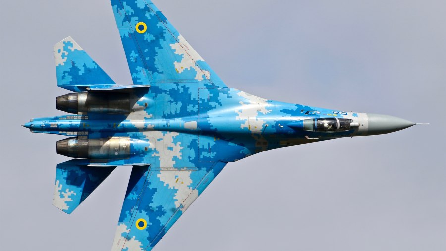 Су 27 вид сверху