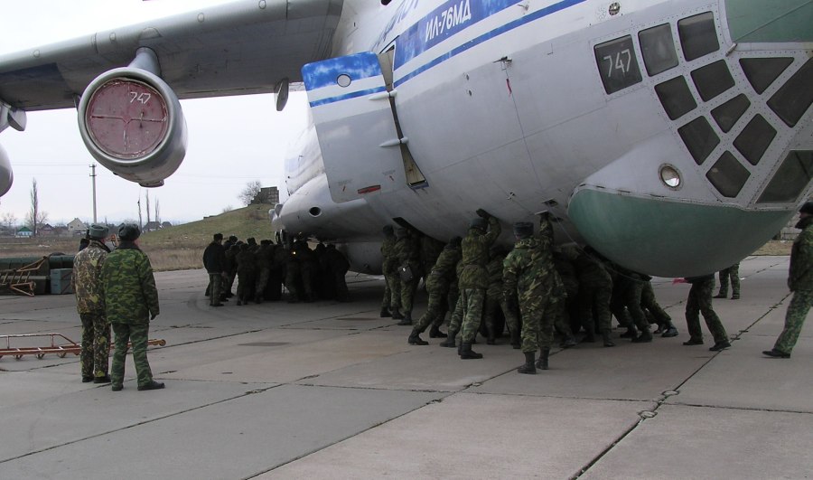Десантное оборудование ил-76