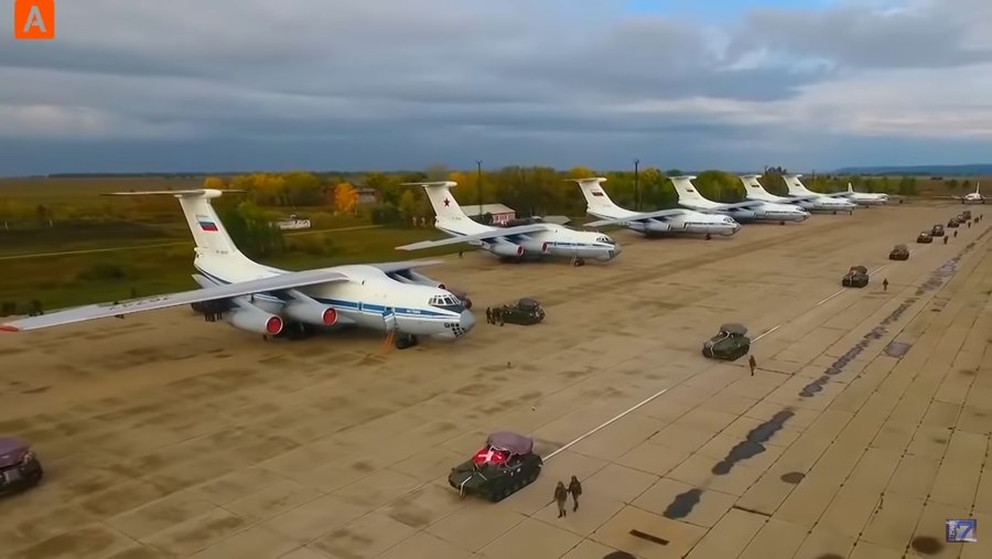 Десантирование БМД Парашютная система