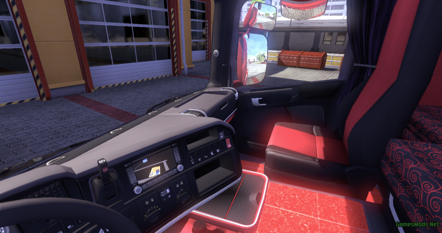 Полка в кабину Scania g400