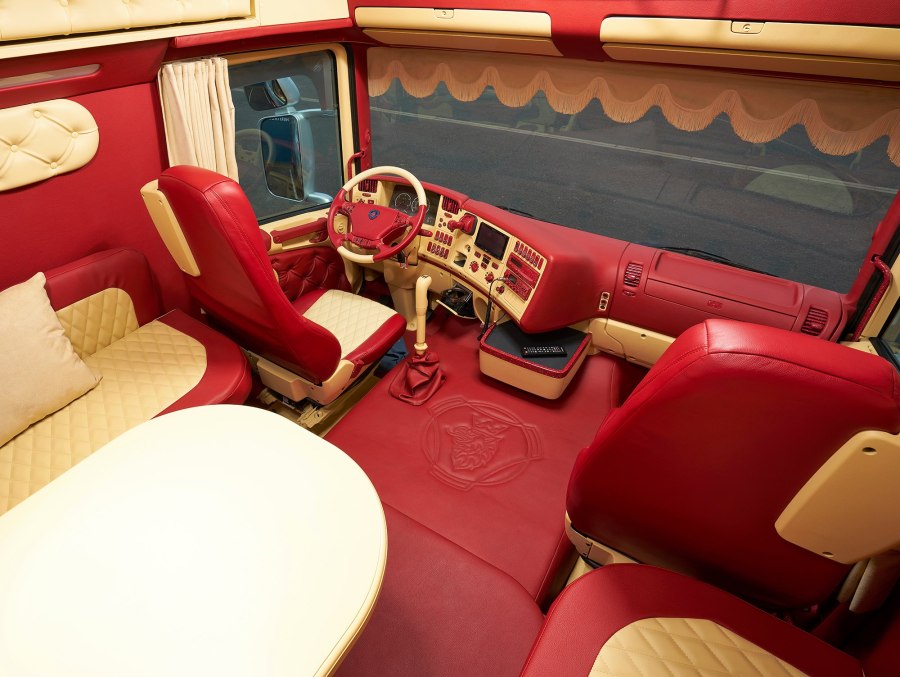 DAF XF 105 Tuning салона