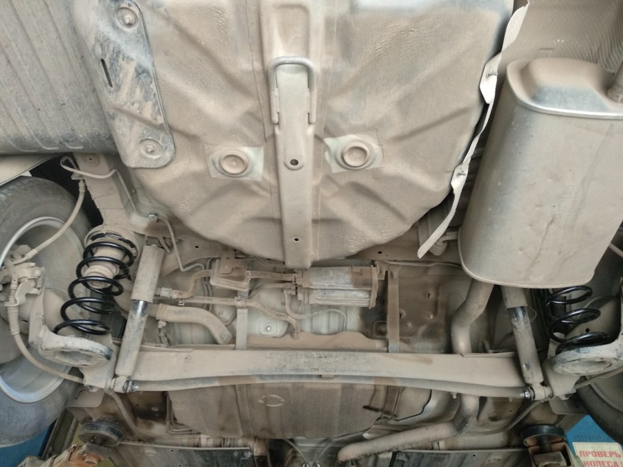 Kia Rio x задняя подвеска