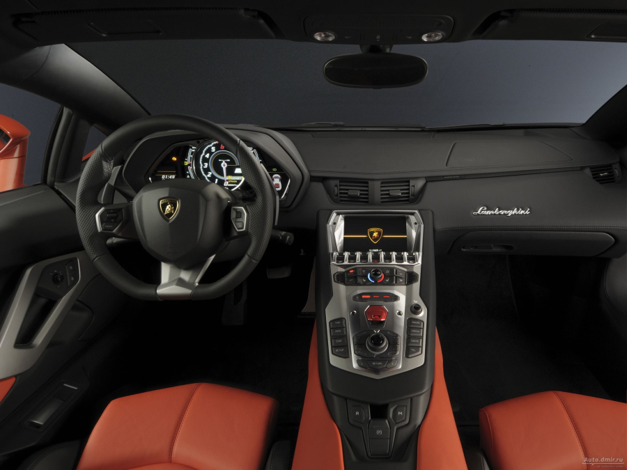 Lamborghini Aventador lp700-4 салон