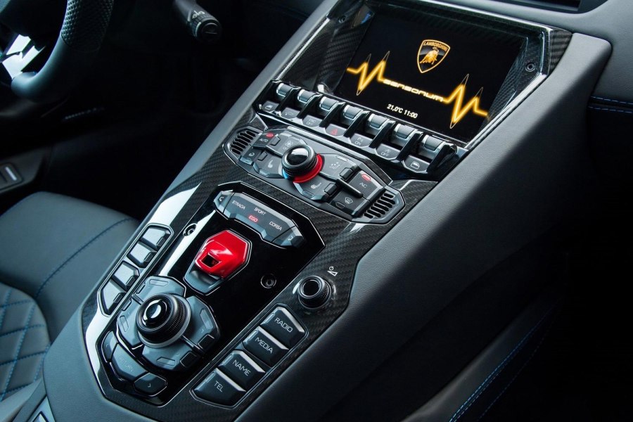 Lamborghini Aventador SV Roadster салон
