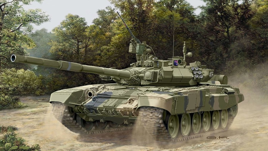 Танк т90 а1