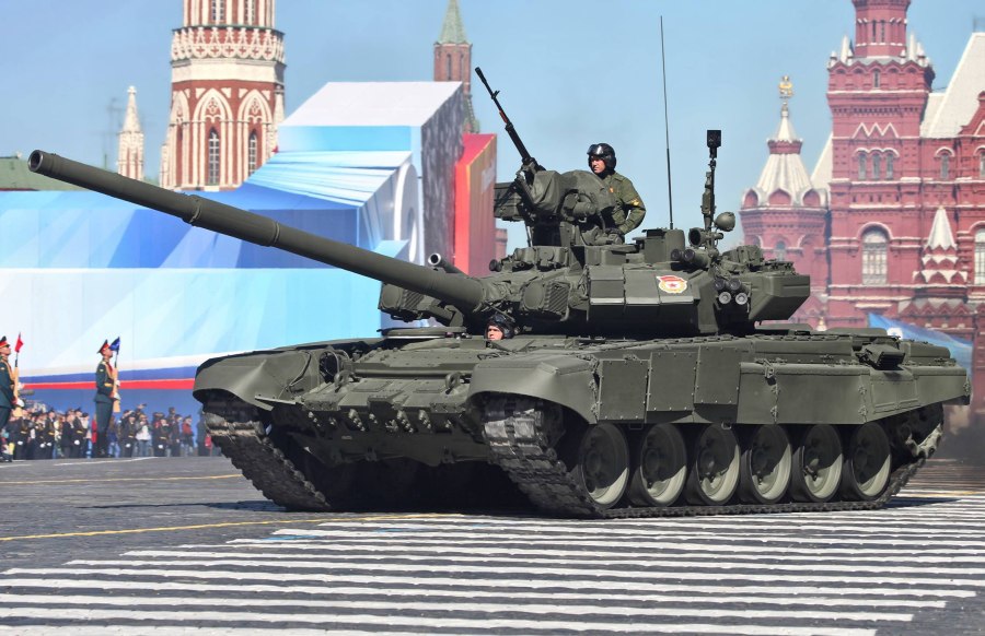 Танк т90 вес