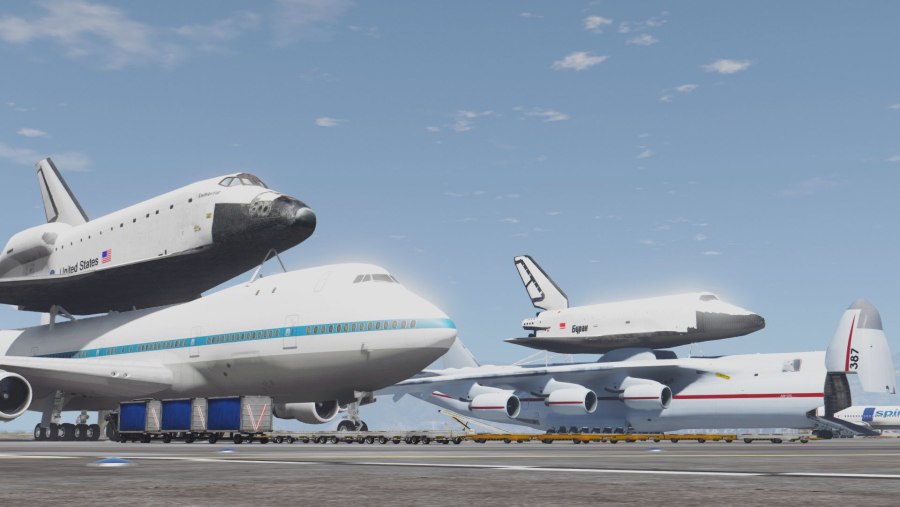 АН 225 В Ле Бурже