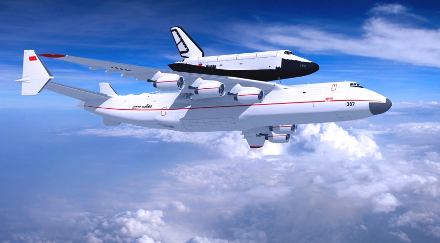 Воздушный старт АН-225 «Мрия»