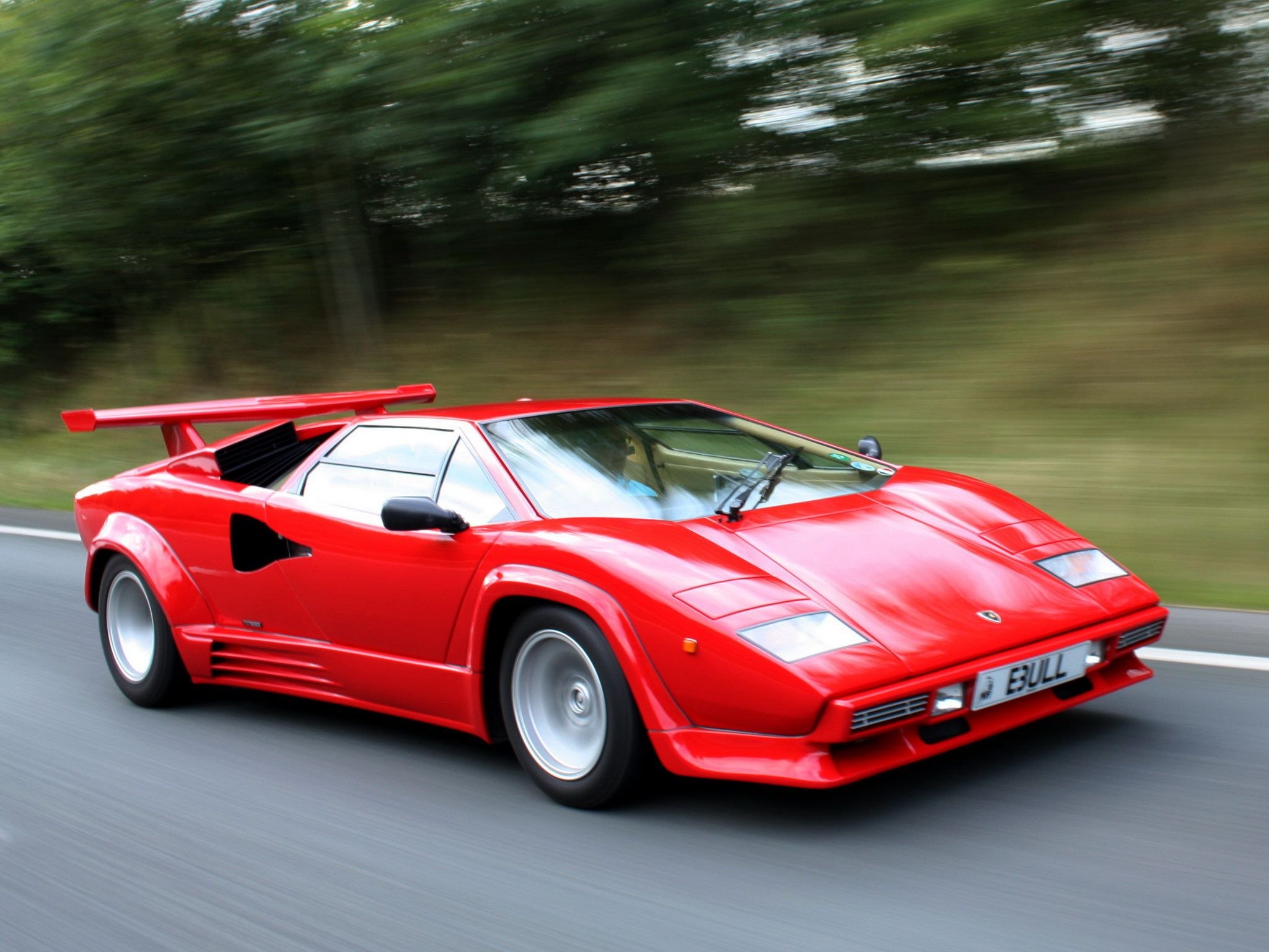 Lamborghini Countach 4k