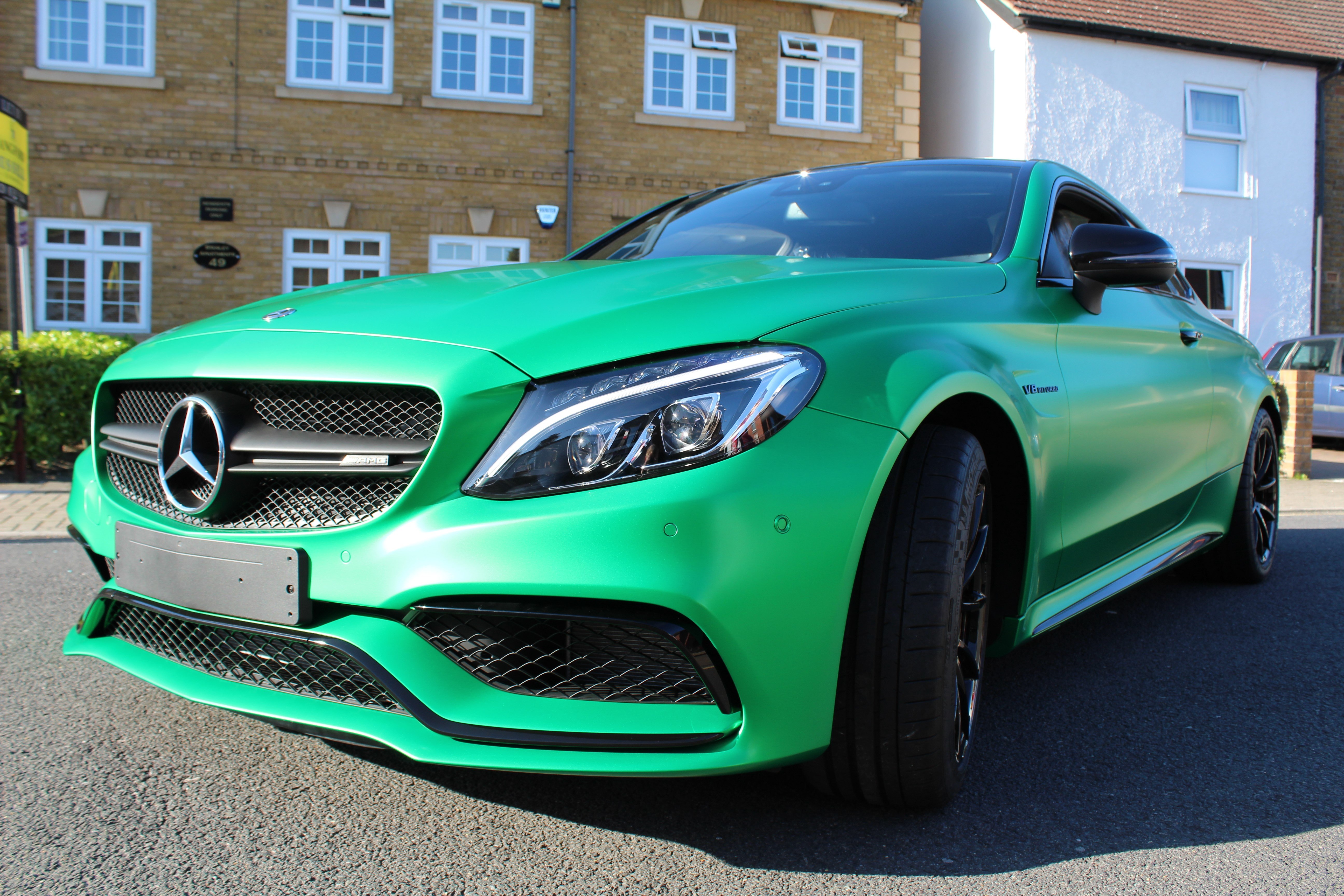 Mercedes e63 Green