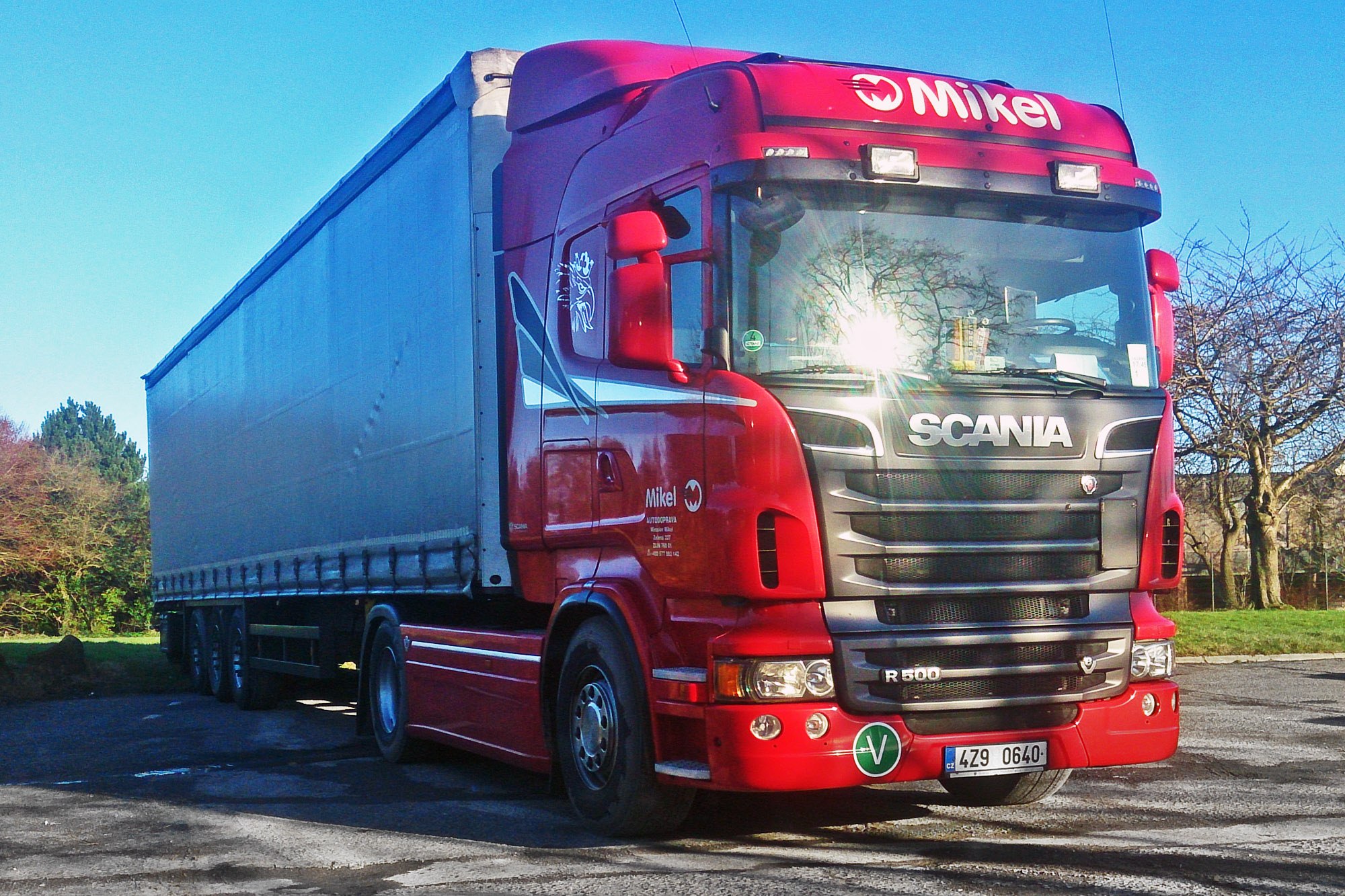 Самосвал Scania r620