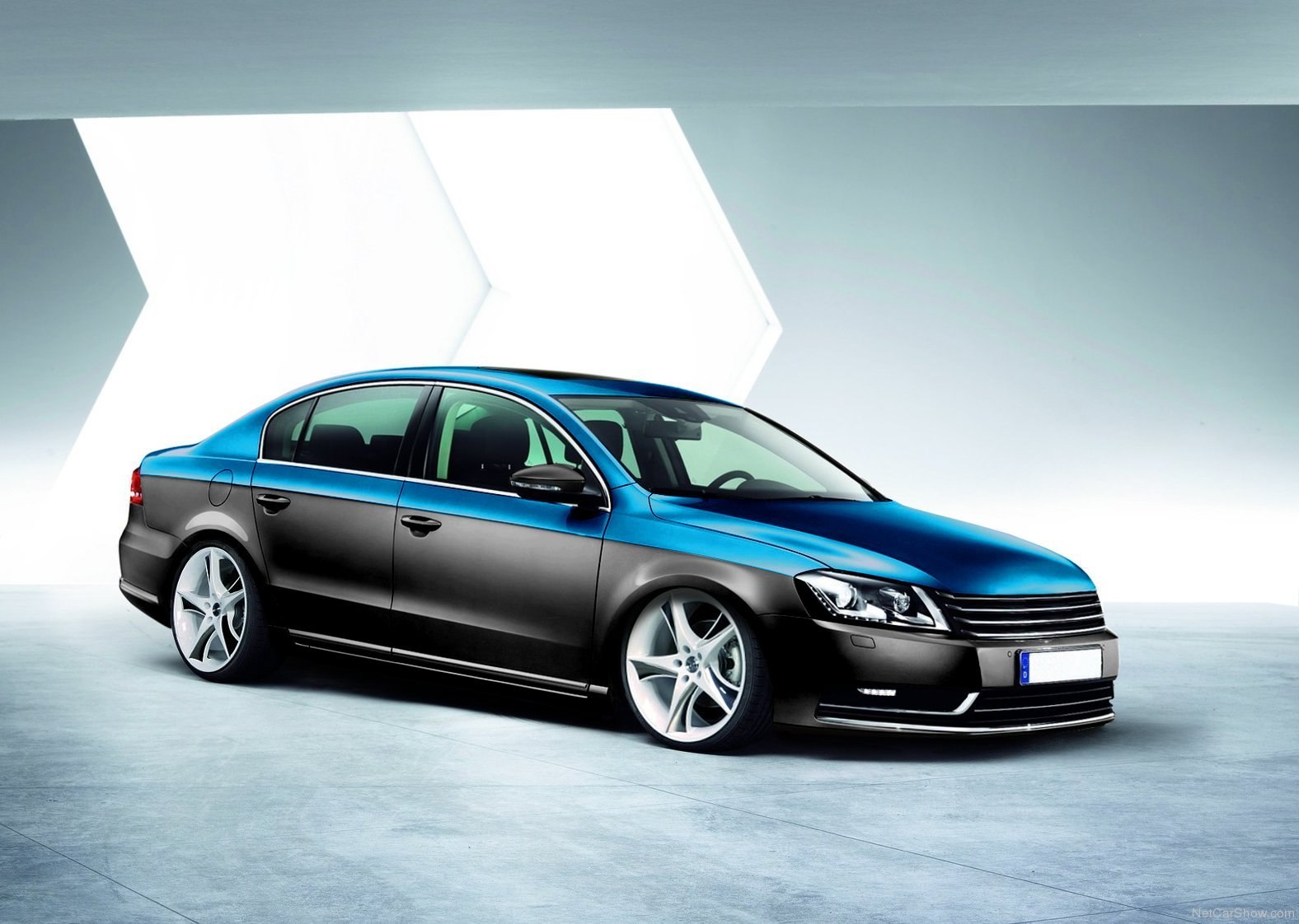 Volkswagen Passat b7 Black Tuning