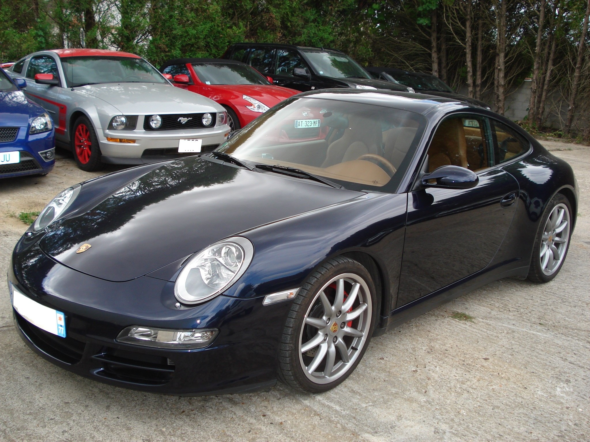 Porsche 911 Carrera s 997 Black