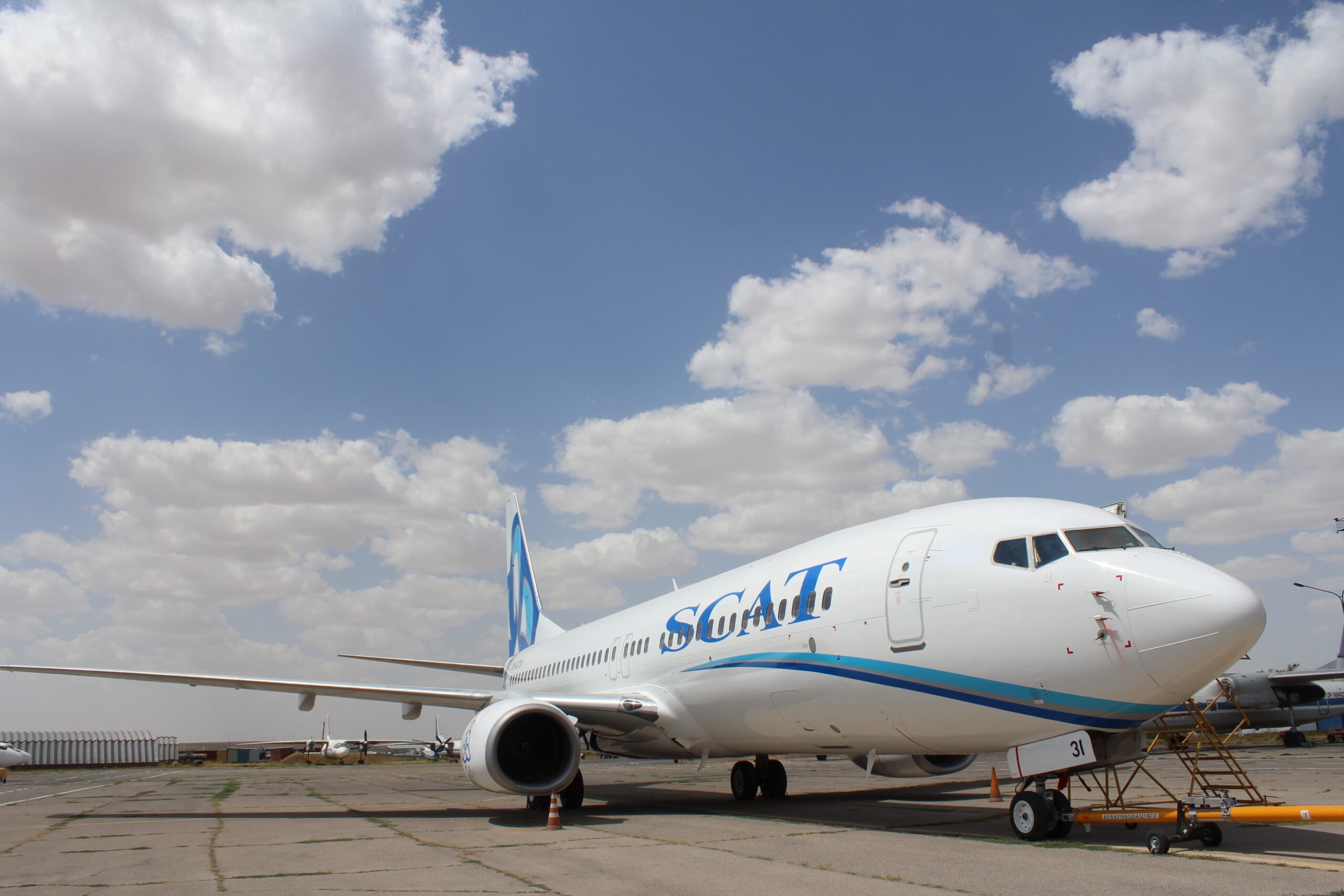 Рейс астана прага. Авиакомпания scat Boeing 737. Боинг 737-800 Скат. Boeing 737-800 scat. Боинг 737 Скат.