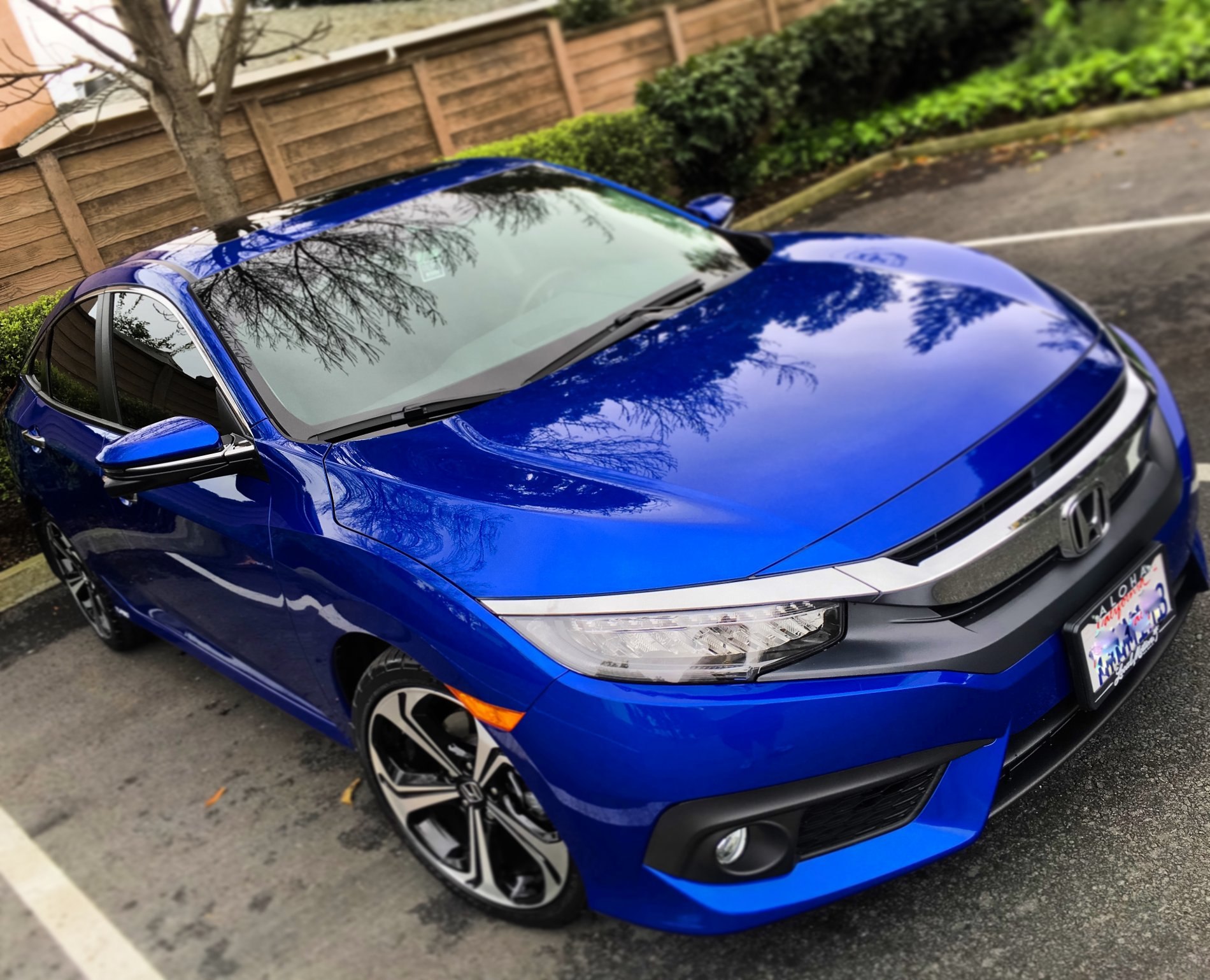 Honda Civic 2017 Blue