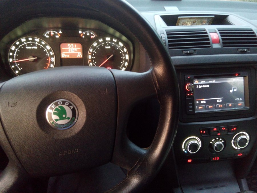 Крутилки кондиционера Skoda Rapid