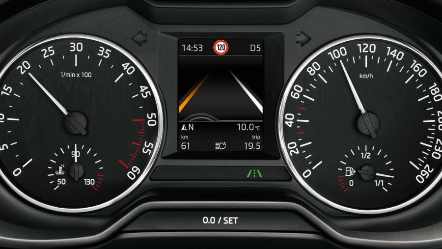 Приборка Skoda Octavia a5