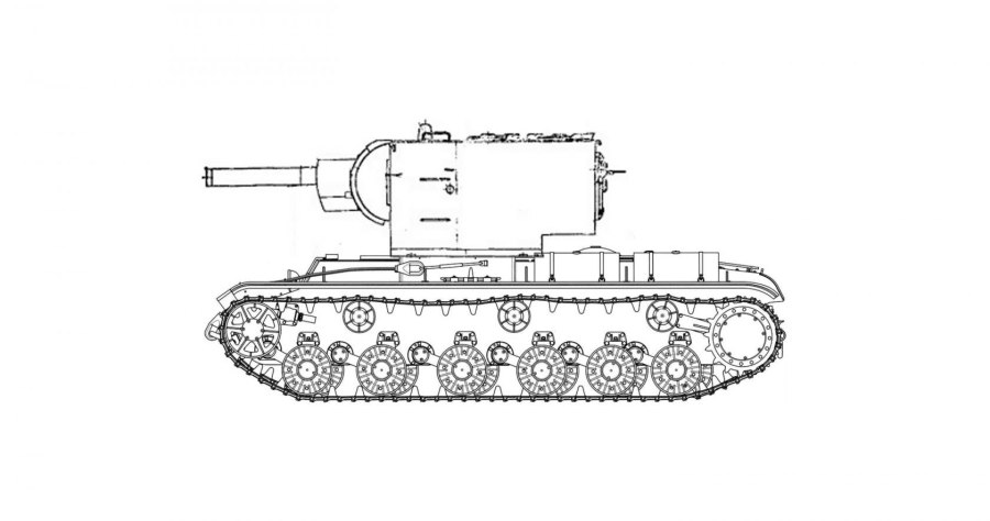Раскраски танки кв 44