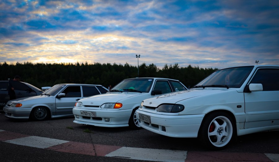 ВАЗ 2114 черная BBS