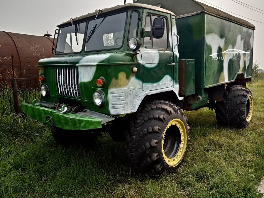 ГАЗ-66 Шишига на арочных колесах