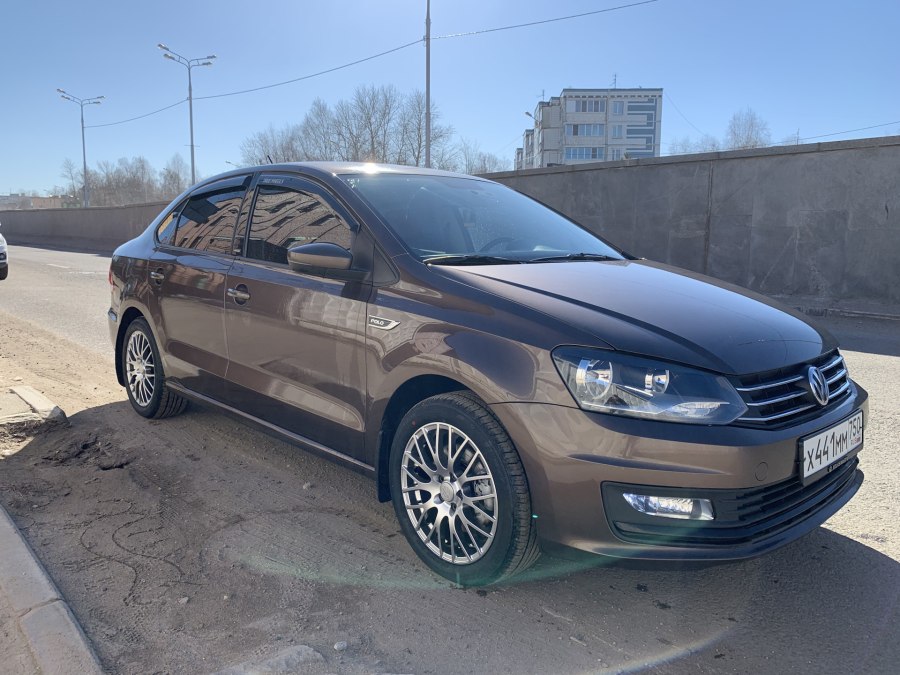 Колеса на VW Polo sedan 16r