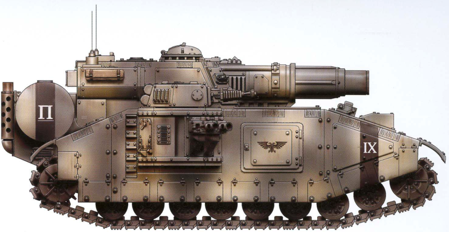 Многобашенный танк Warhammer