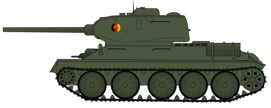 Т-34-85 нна ГДР
