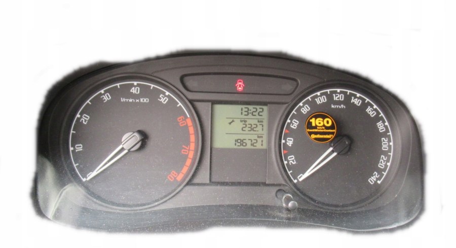Панель приборов Fabia 2