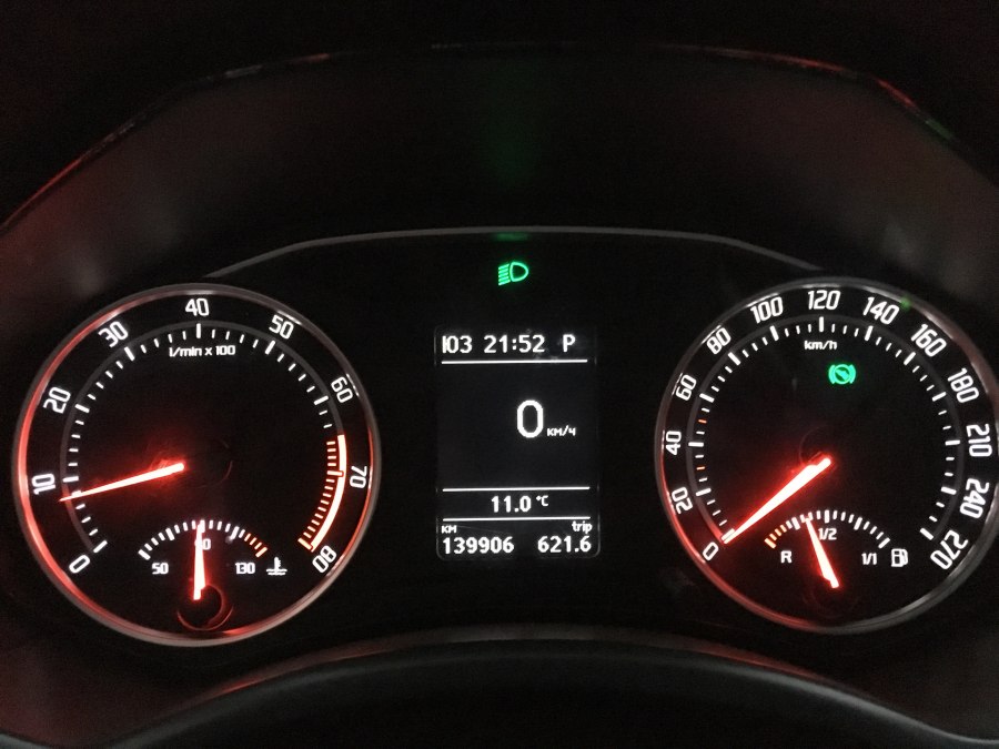 Приборы управления Skoda Fabia 2003