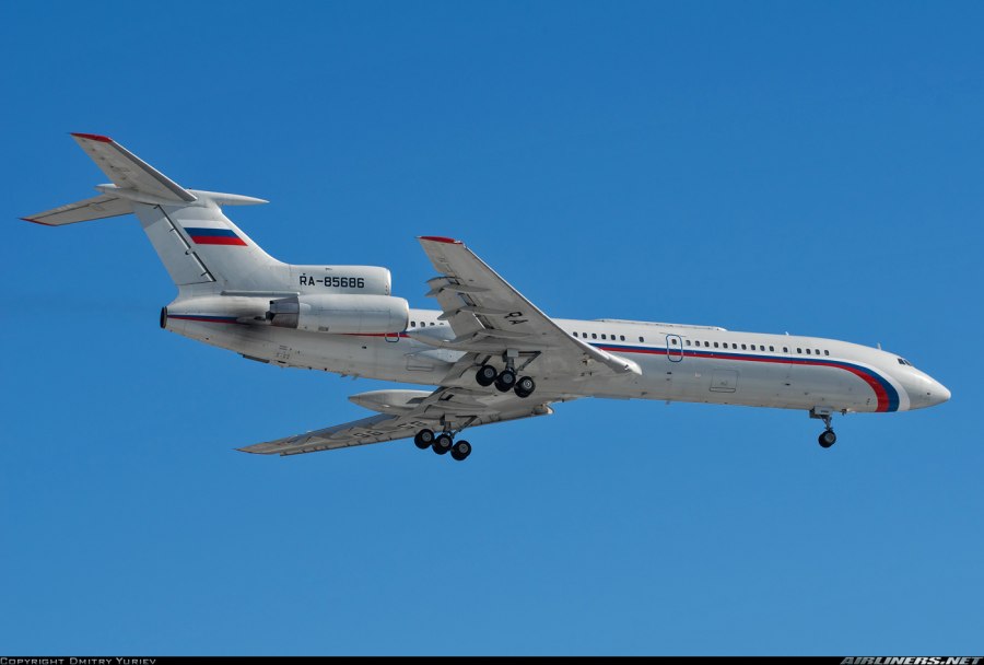 Boeing 727 и ту 154