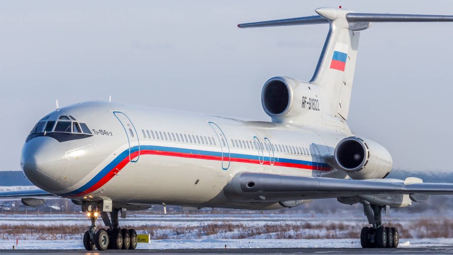 Ту-154 пассажирский самолёт