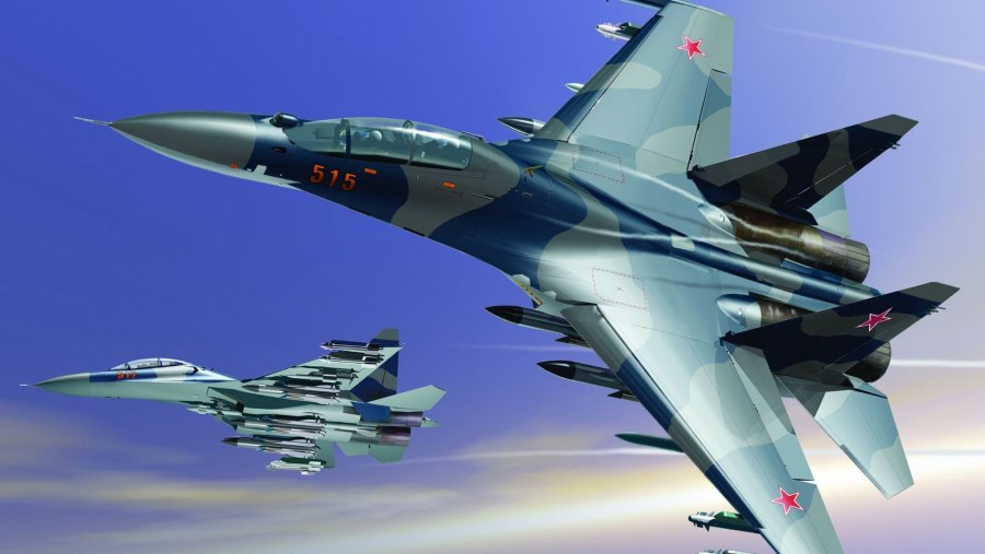 Су-30 двухдвигательный реактивный самолёт