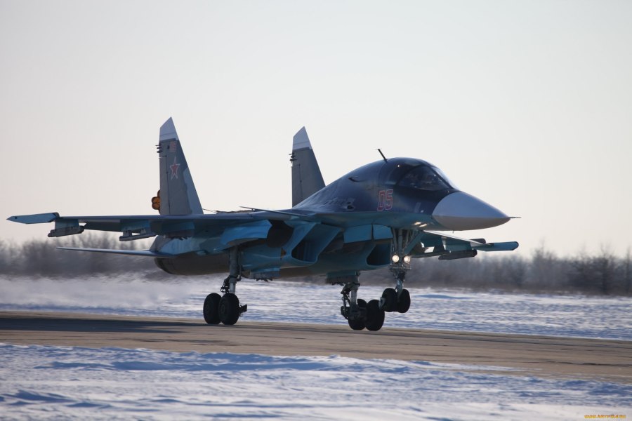 Су34 самолет ВВС России