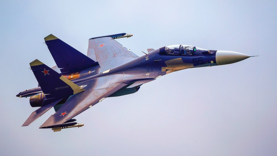 Военные самолёты истребители Су-30