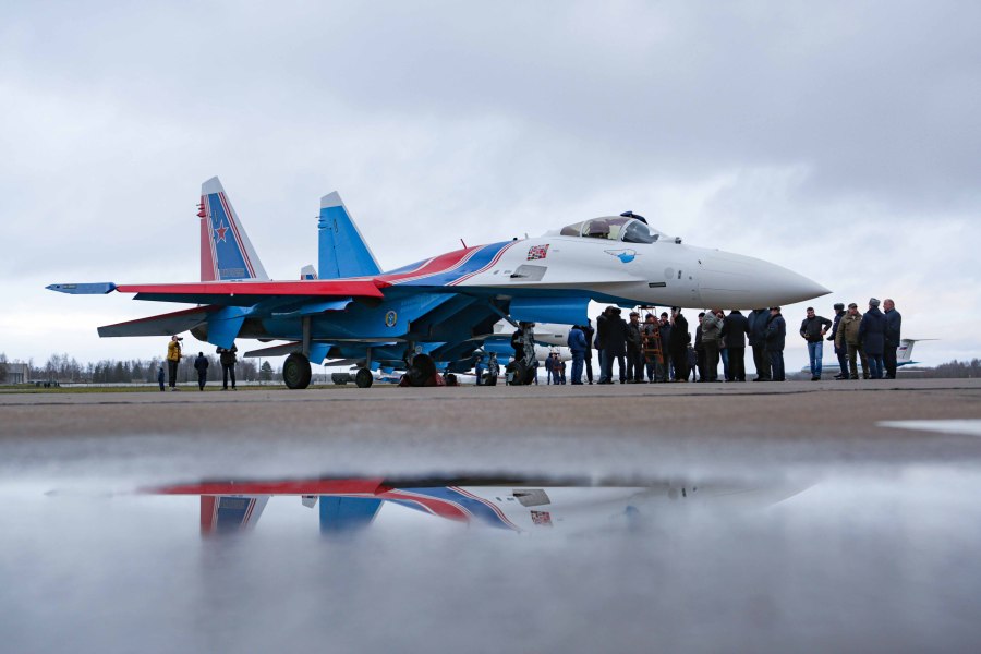 Су-30см русские Витязи Лысцева