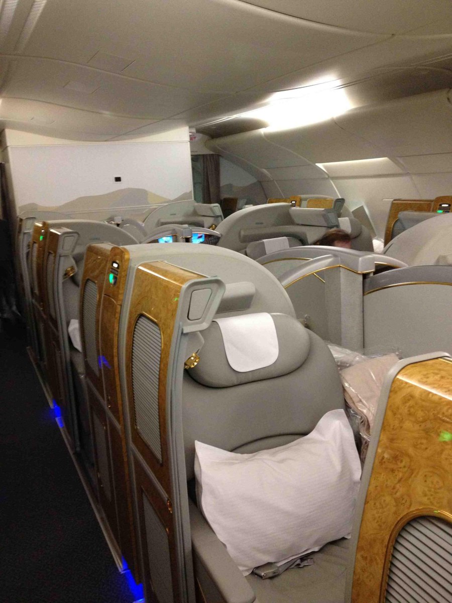Airbus a380 внутри